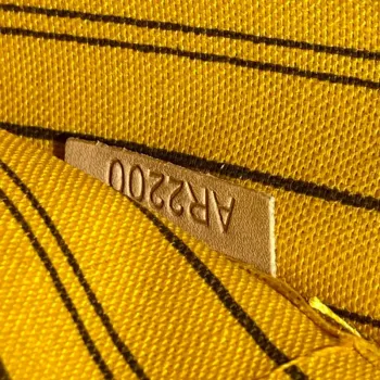 Louis Vuitton LV M40992 Neverfull GM Monogram Canvas Žlutá