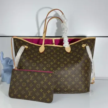 Louis Vuitton Neverfull GM M41180 – Monogram Plátno v pivoňkově růžové