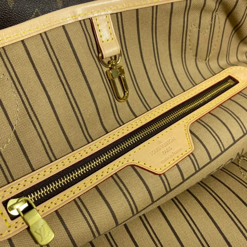 Louis Vuitton LV M40990 Neverfull GM Taška Béžová