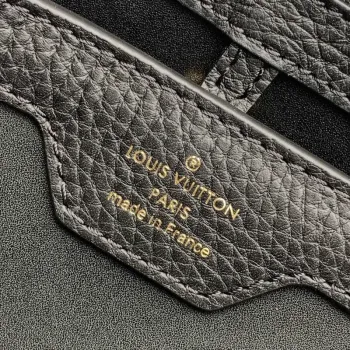 LV M57518 Louis Vuitton Capucines MM Kabelka Černá a Červená