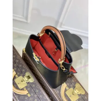 LV M59021 Louis Vuitton Capucines BB Kabelka Černá