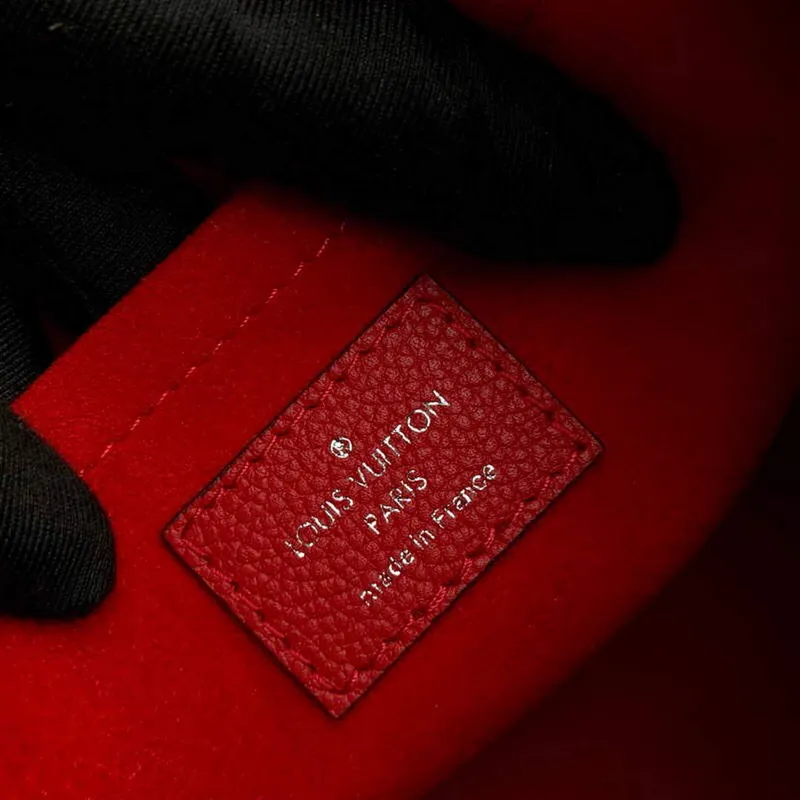 LV M56137 Louis Vuitton Mylockme Chain Bag Červená