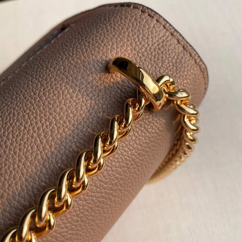 LV M56137 Louis Vuitton Mylockme Chain Bag Greige Šedá