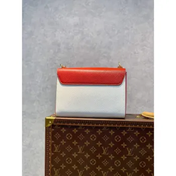 LV M59884 Louis Vuitton Twist MM Kabelka Červená