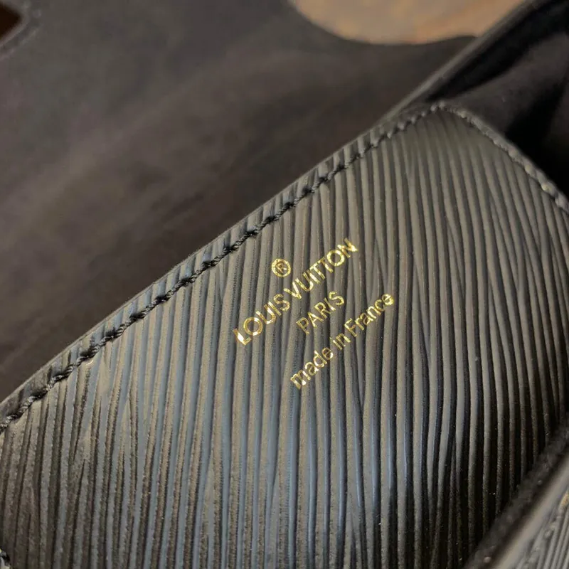 LV M59885 Louis Vuitton Twist MM Kabelka Černá