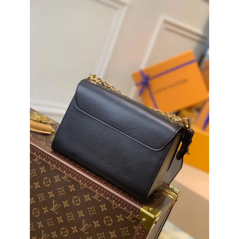 LV M57667 Louis Vuitton Twist MM Epi Kabelka M57666 M57669 Černá