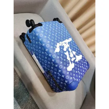 LV M23203 Louis Vuitton Horizon 55 Modrý Monogram plátno M23202