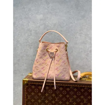 LV M53609 Louis Vuitton NéONOé BB Kabela na řetězu Růžová