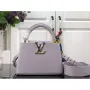 LV M56071 Louis Vuitton Capucines Mini Kabelka Taro Purple