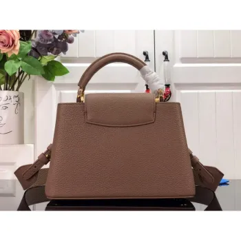 LV M59066 Louis Vuitton Capucines BB Kabelka Světle Hnědá