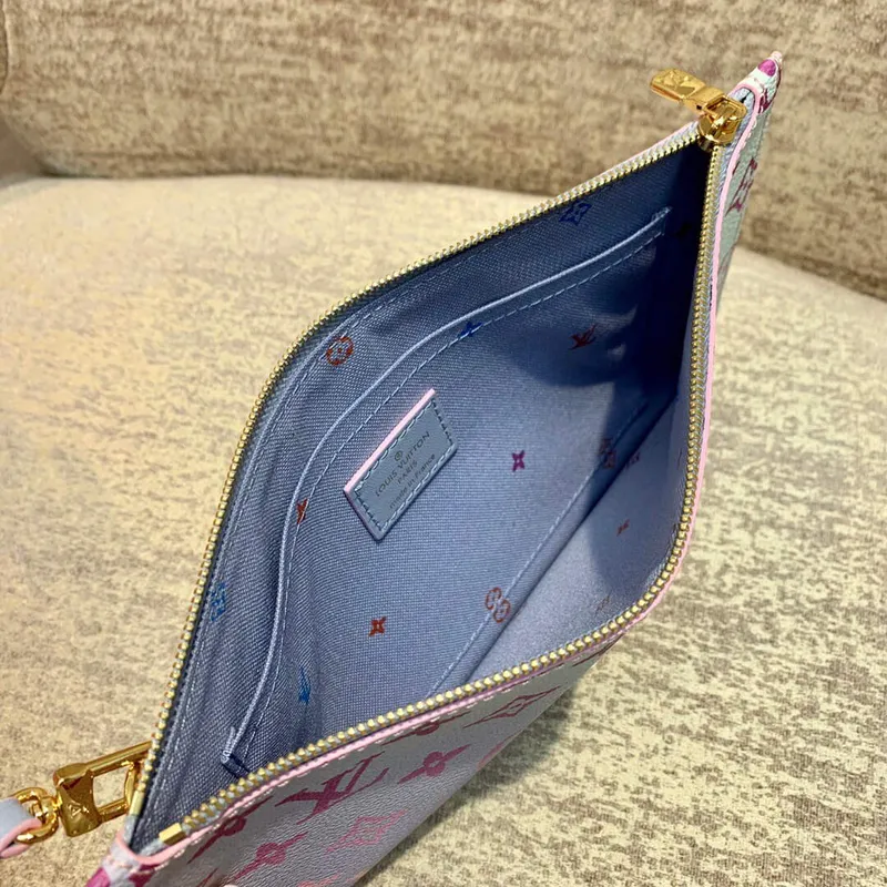 LV M46077 Louis Vuitton Neverfull MM Tote Bag