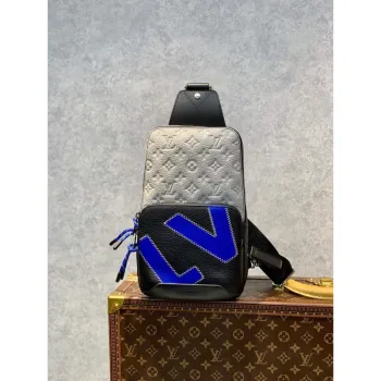 LV M59926 Louis Vuitton Avenue Slingbag Ostatní kůže