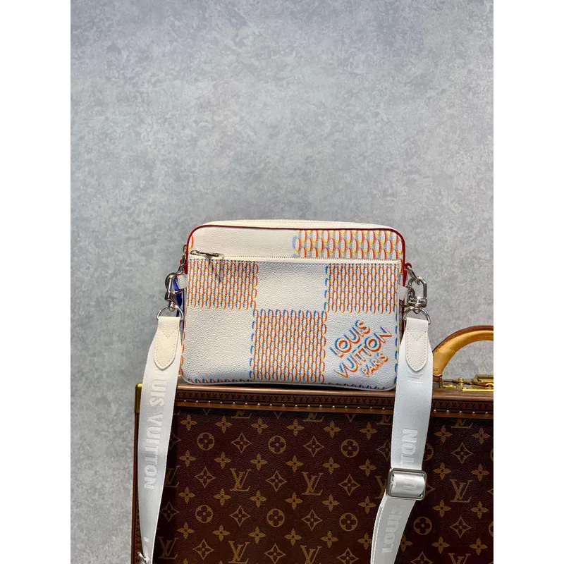 LV M20665 Louis Vuitton Trio Messenger Ostatní kůže