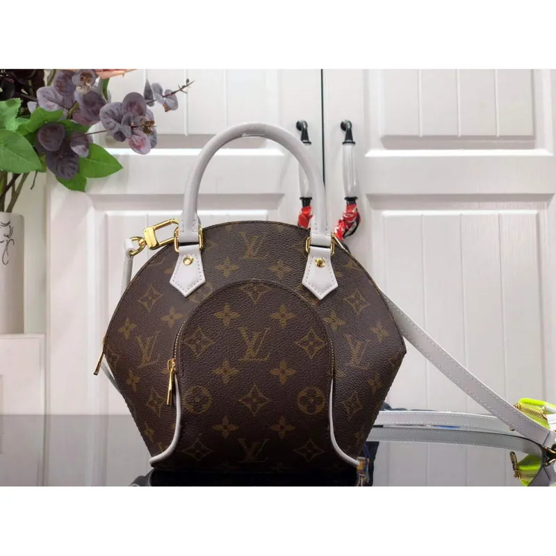 LV M20752 Louis Vuitton Ellipse BB monogram Bílá