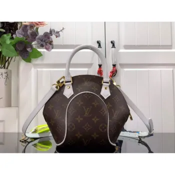 LV M20752 Louis Vuitton Ellipse BB monogram Bílá