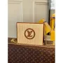 LV M81366 Louis Vuitton Toaletní taška na řetízku Hnědá