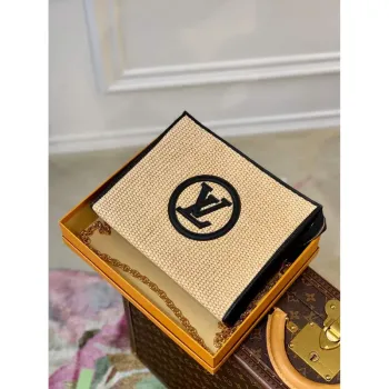 LV M81366 Louis Vuitton Toaletní taška na řetízku Přírodní černá