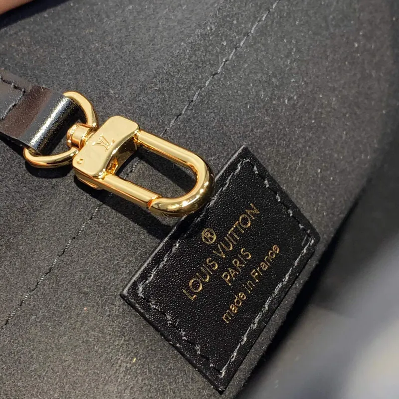 LV M59961 Louis Vuitton Petit Bucket Bag Černá