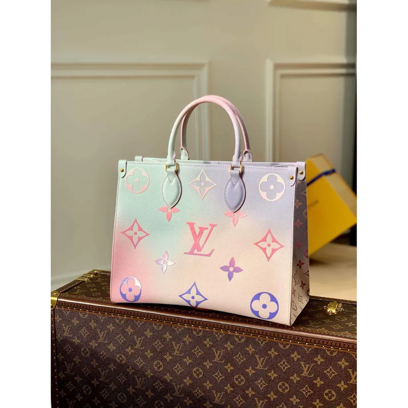 LV M46076 Louis Vuitton Onthego GM Taška přes rameno na nákupy