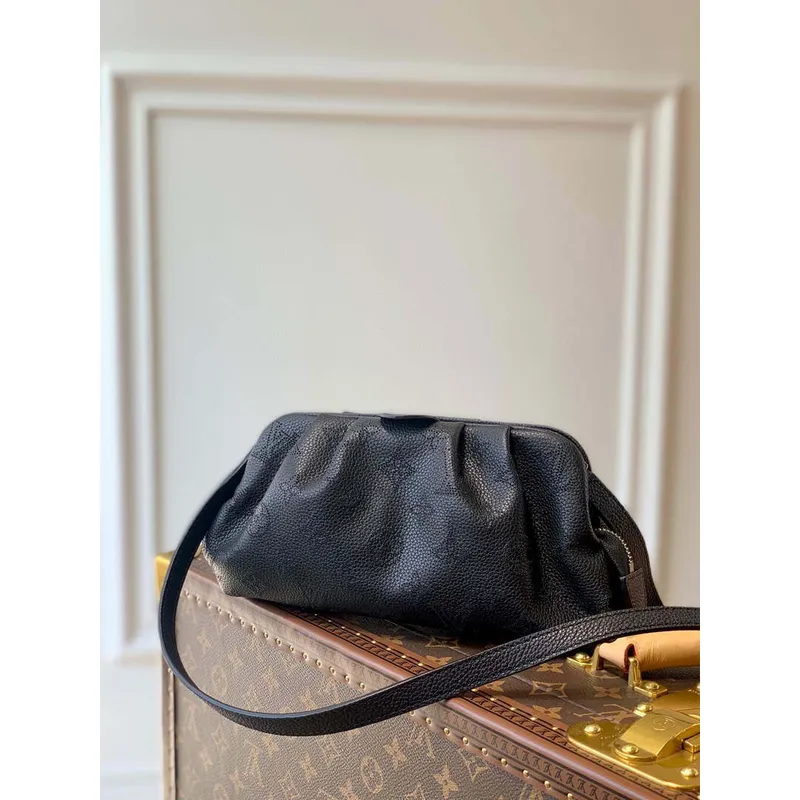 LV M80093 Louis Vuitton Scala Mini Pouch Bag M80497 Černá