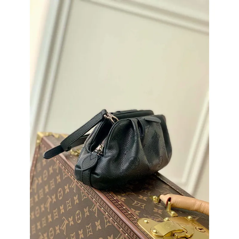 LV M80093 Louis Vuitton Scala Mini Pouch Bag M80497 Černá