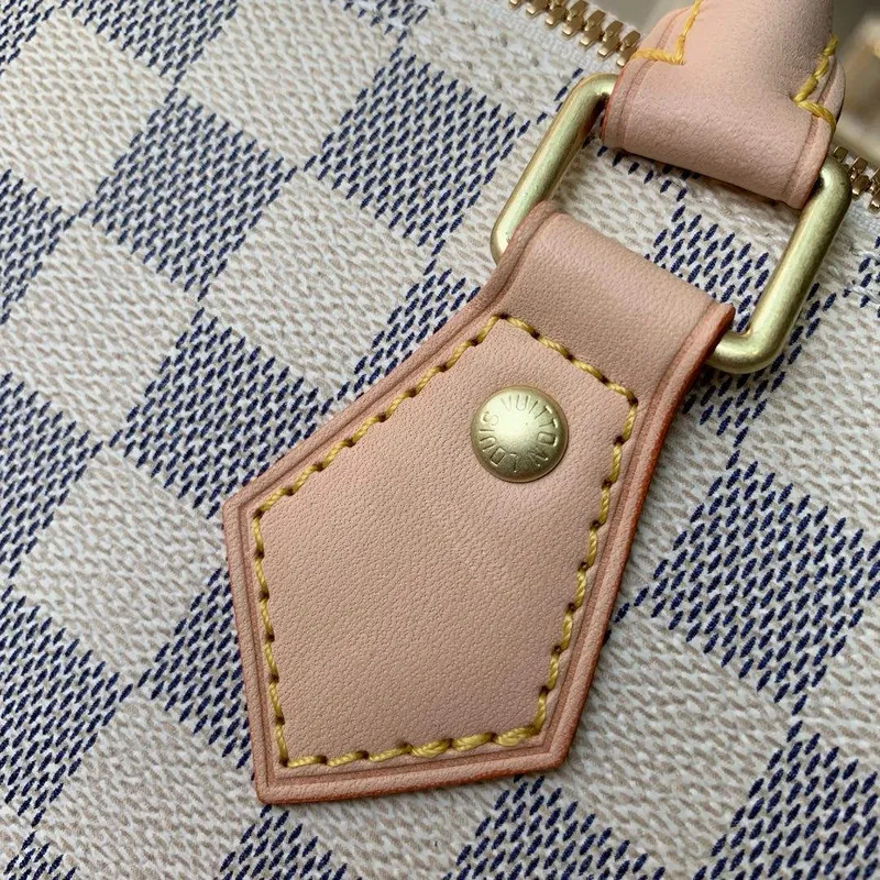 LV N41372 Louis Vuitton Speedy 35 Damier Azur N41363