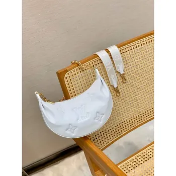 LV M59959 Louis Vuitton Taška Over The Moon Sněhově Bílá