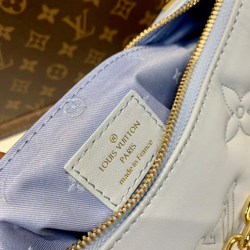 LV M59825 Louis Vuitton Taška Over The Moon Ledový modrý