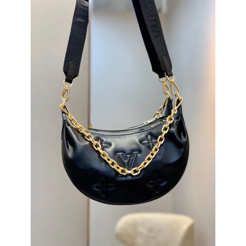 LV M59799 Louis Vuitton Taška Over The Moon Černá