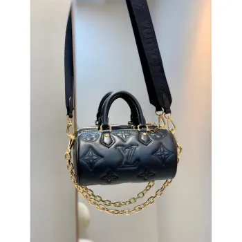 LV M59800 Louis Vuitton Papillon BB Kabelka Černá