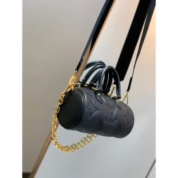 LV M59800 Louis Vuitton Papillon BB Kabelka Černá