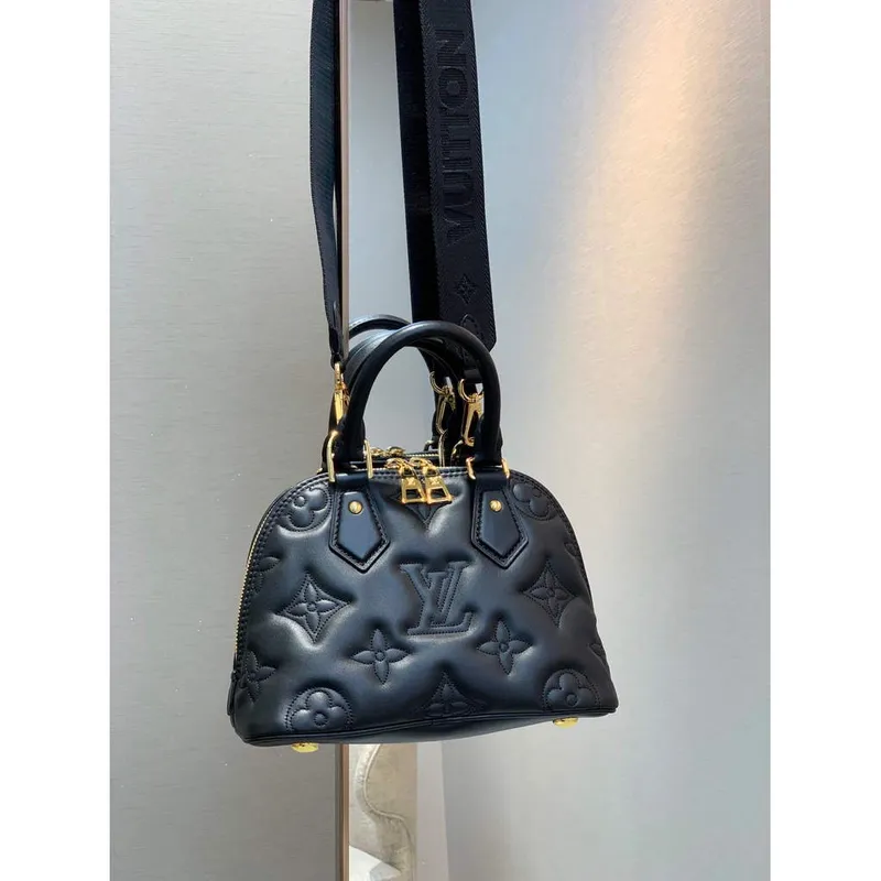 LV M59793 Louis Vuitton Alma BB Kabelka Černá