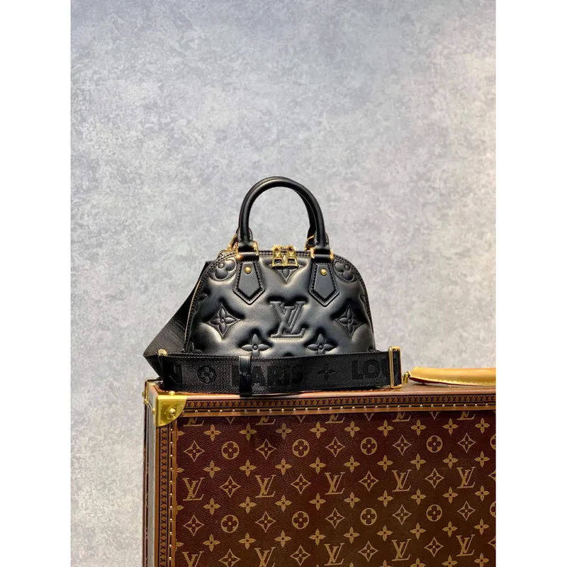 LV M59793 Louis Vuitton Alma BB Kabelka Černá