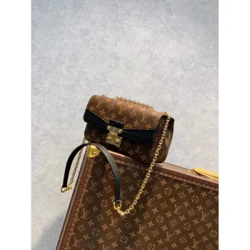 LV M46126 Louis Vuitton Marceau Monogram Kabelka Černá