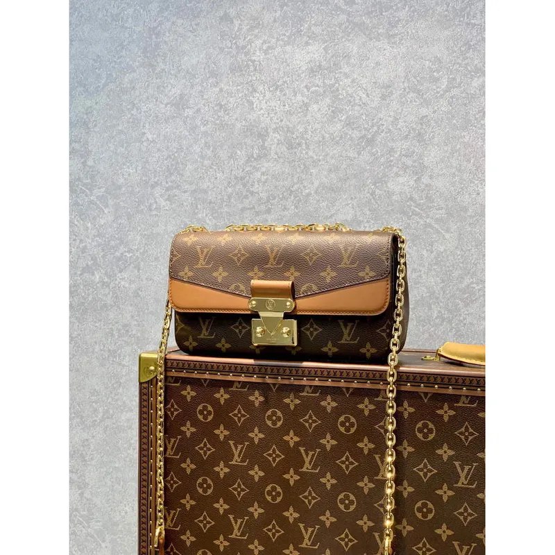 LV M46127 Louis Vuitton Marceau Monogram Karamelově Hnědá