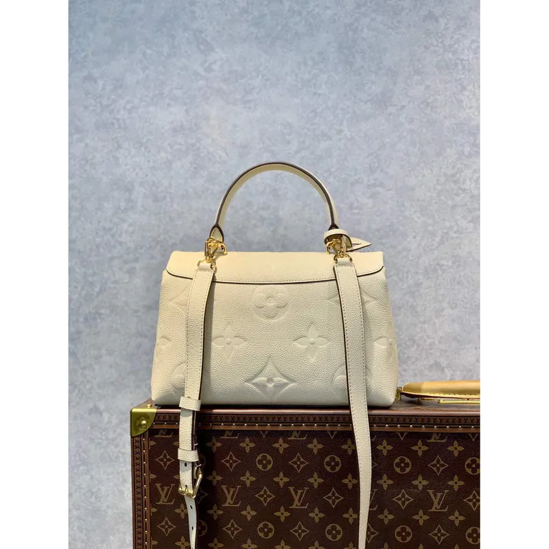 LV M46041 Louis Vuitton Madeleine MM Kabelka Crème Beige