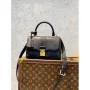 LV M46008 Louis Vuitton Madeleine BB Monogram Empreinte kůže černá
