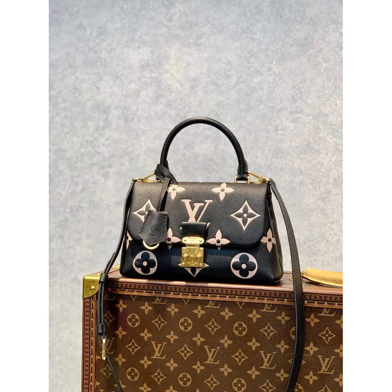 LV M45978 Louis Vuitton Madeleine BB Kabelka Černá