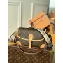 LV M46049 Louis Vuitton Diane Monogram M45985 Taška Černá