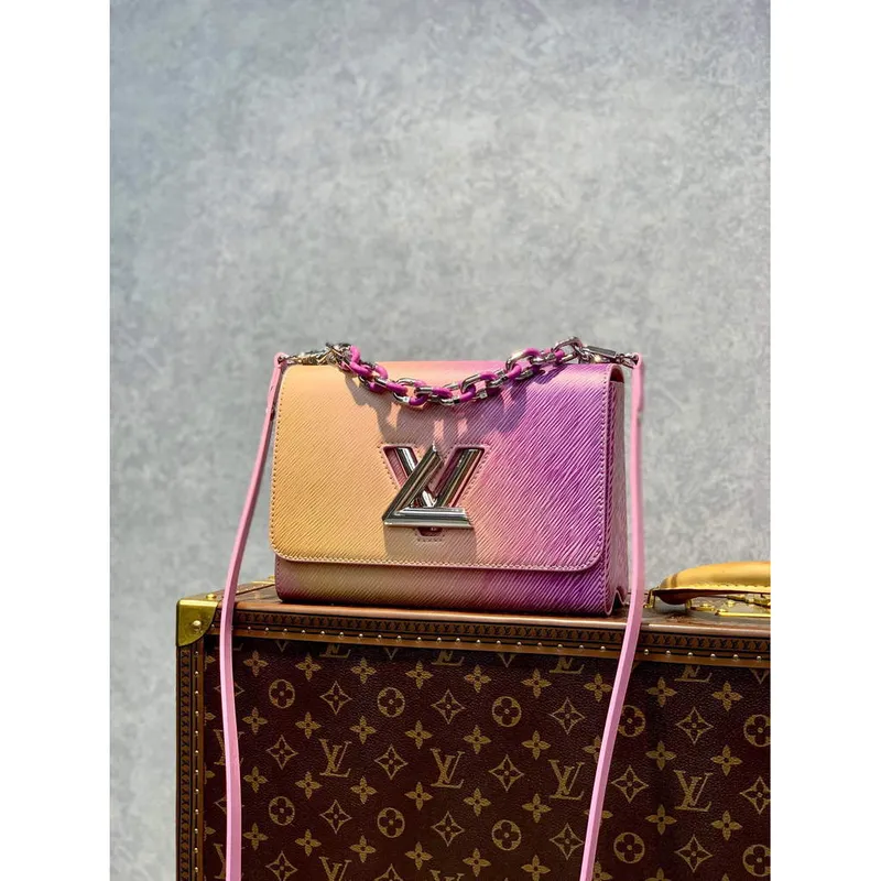 LV M59894 Louis Vuitton Twist MM Epi zrnitá hovězí kůže