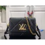 LV M59029 Louis Vuitton Twist MM Vysoká Kvalita Kůže