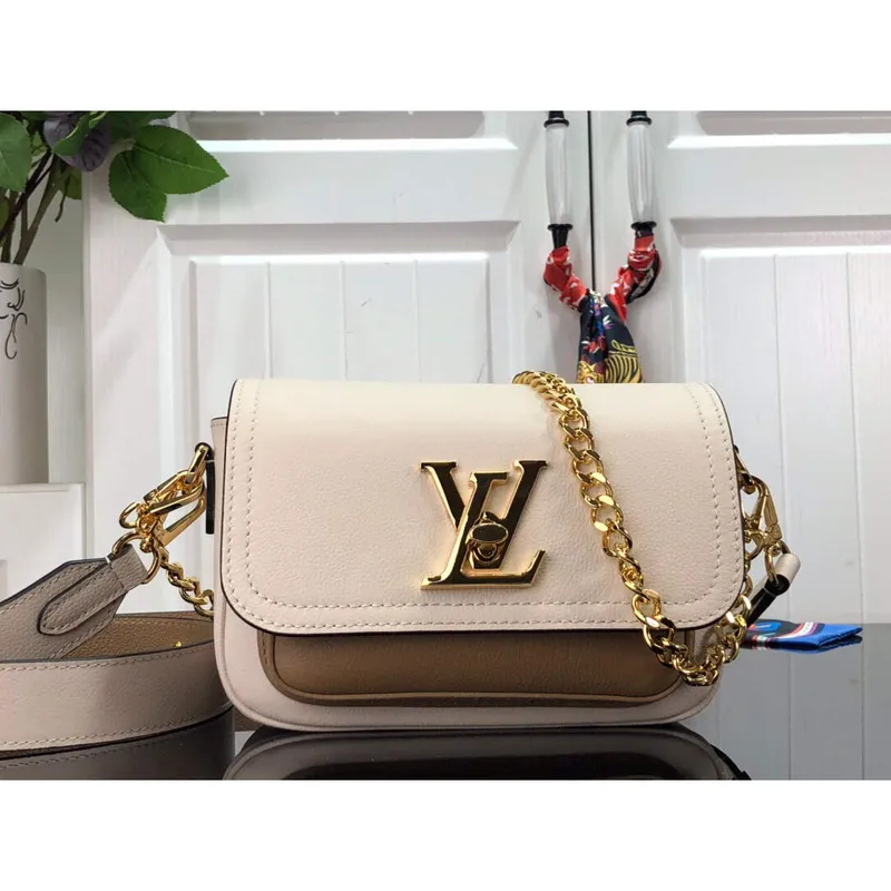 LV M59733 Louis Vuitton Lockme Tender Quartz Bílá