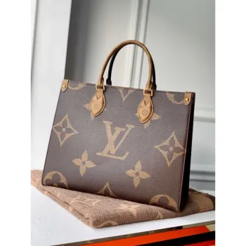 LV M45321 Louis Vuitton Onthego MM Taška M45320 Monogram a Monogram Reverz