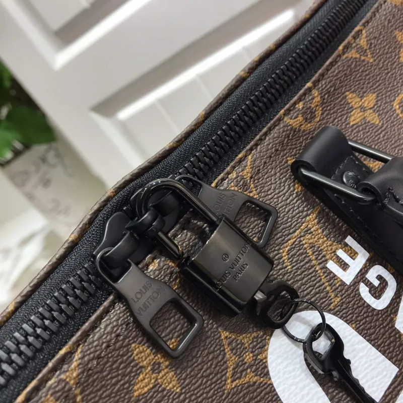 LV N44642 Louis Vuitton Keepall 50B Cestovní taška Monogram