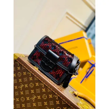LV M20359 Louis Vuitton Mini Dauphine kabelka černá