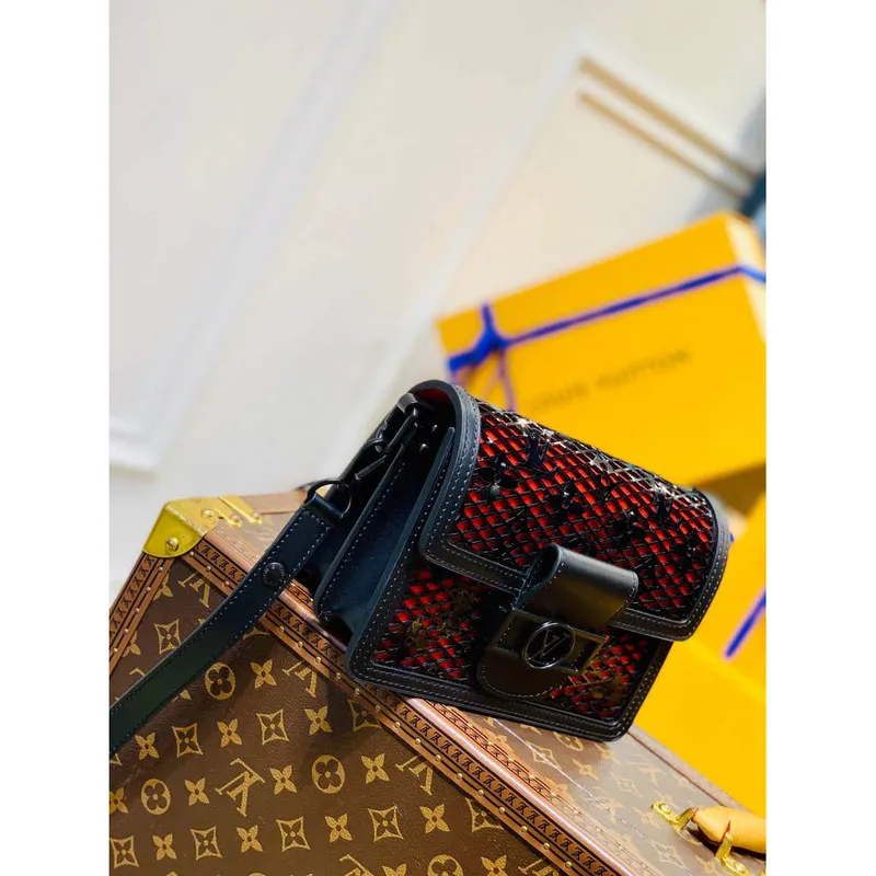 LV M20359 Louis Vuitton Mini Dauphine kabelka černá