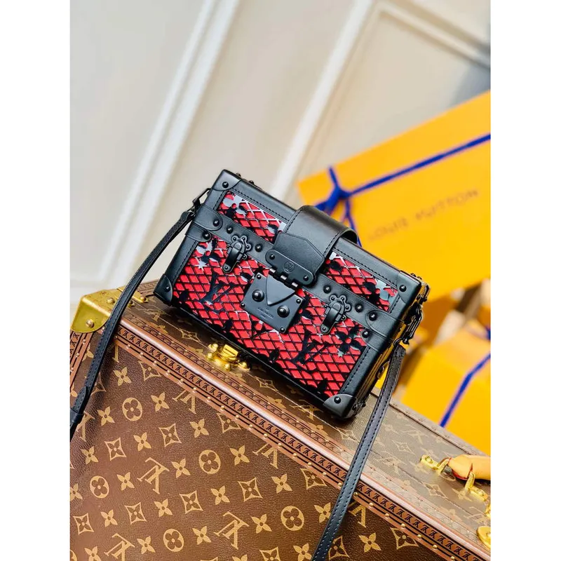 LV M20353 Louis Vuitton Petite Malle kabelka černá