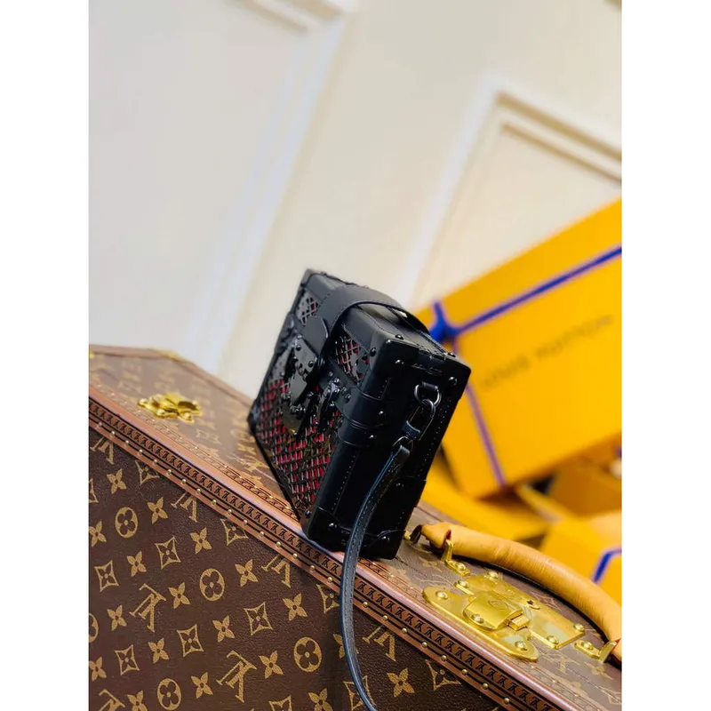 LV M20353 Louis Vuitton Petite Malle kabelka černá