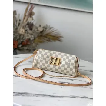 LV N55214 Louis Vuitton M95567 EVA ramenní taška N55213 Damier Azur plátno