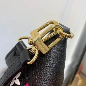 LV M46091 Louis Vuitton Bagatelle BB Taška Černá Bílá